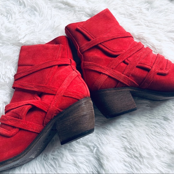 Free People Mason Western Red Boot - Picture 8 of 12